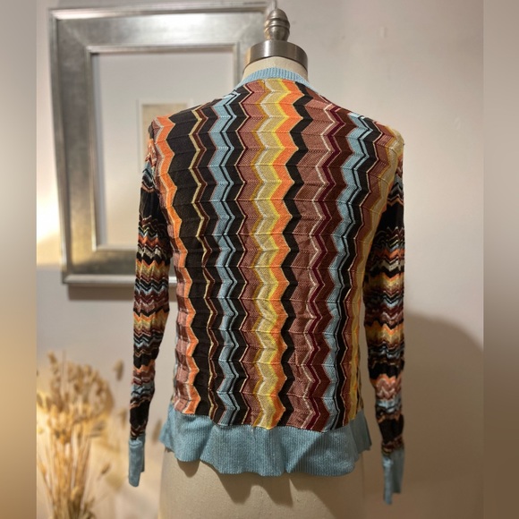Missoni for Target Women's Colore Zig Zag Cardigan Sweater Large - Picture 6 of 7